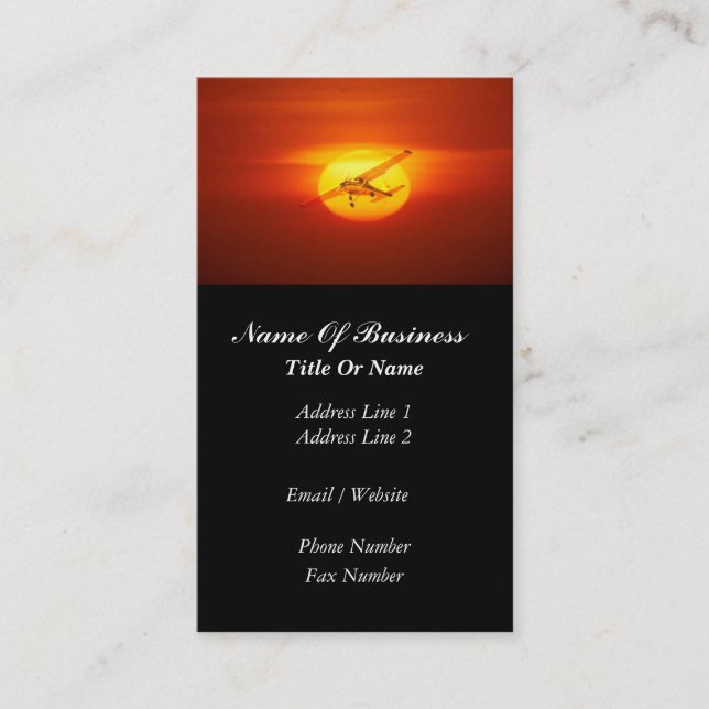 Pilot Business Card (Front)