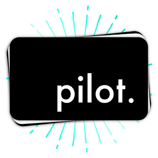 pilot. business card