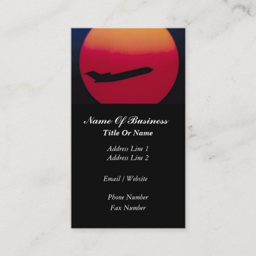 Pilot Business Card