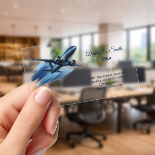 Pilot Business Card Clear Business Cards