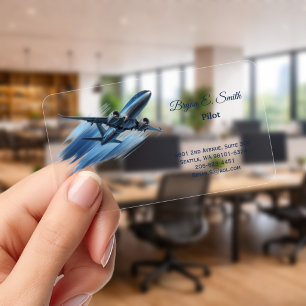 Pilot Business Card Clear Business Cards