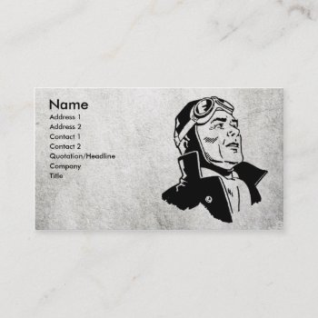Pilot Business Card Template by businesscardtemplate at Zazzle