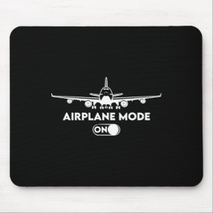 Pilot C172 Flying Gift Airplane Mode  Mouse Pad