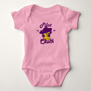 Pilot Chick #9 Baby Bodysuit