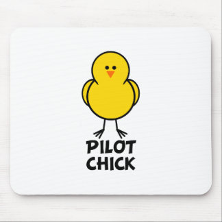 Pilot Chick Mouse Pad