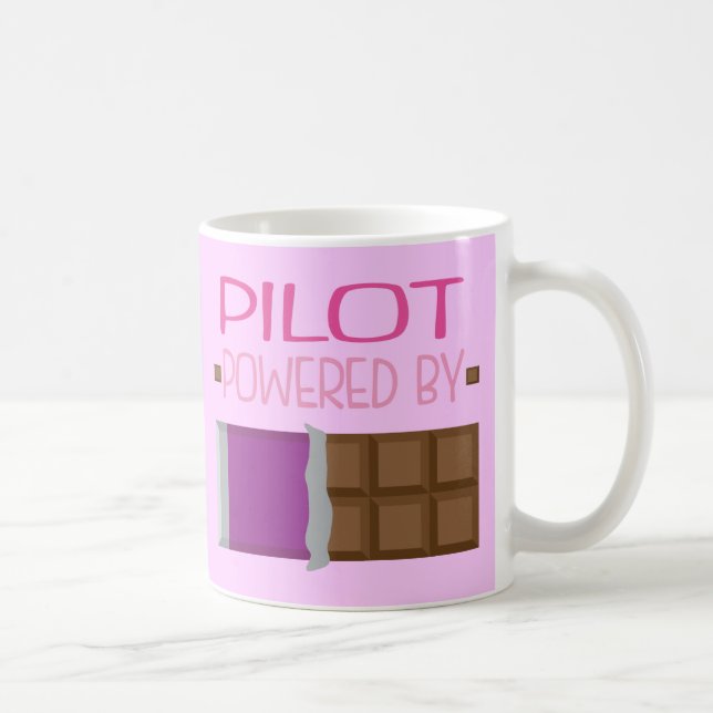Pilot Chocolate Gift for Her Coffee Mug (Right)