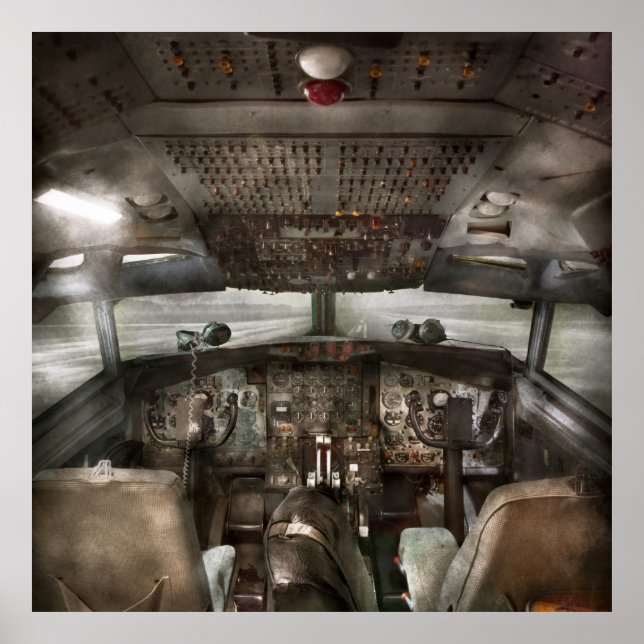 Pilot - Cockpit - We need a pilot or two Poster (Front)