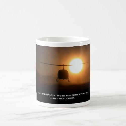 Pilot Cooler Helicopter Coffee Mug