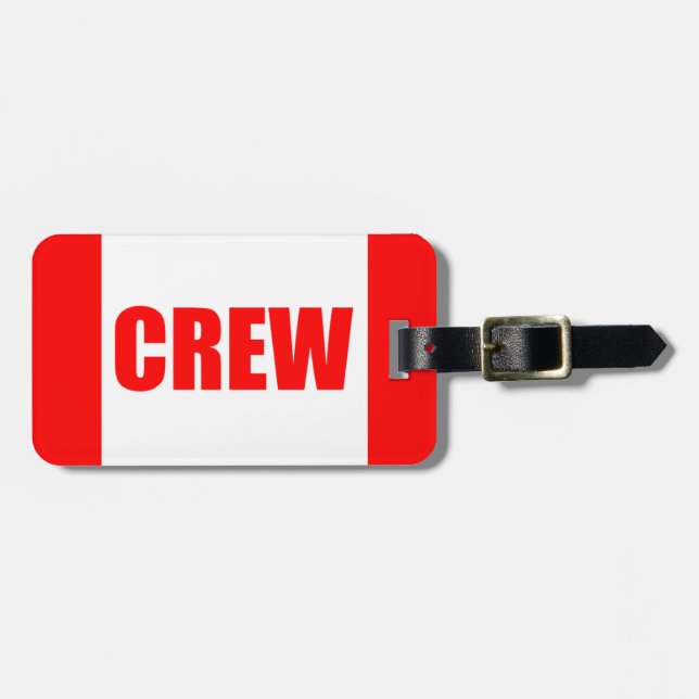 Pilot Crew Tag (CUSTOMIZABLE) (Front Horizontal)