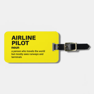 Pilot Definition – Travel Accessory  Luggage Tag
