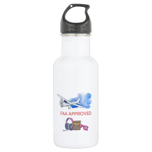 Pilot FAA Approved Thermal Tumbler Stainless Steel Water Bottle