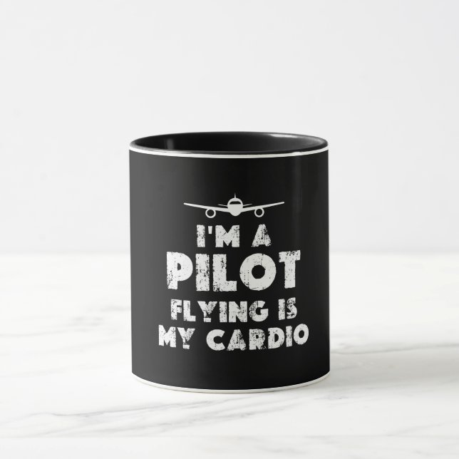 Pilot Funny Mug (Center)