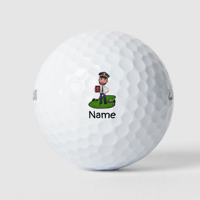Pilot golfer golf balls (Front)