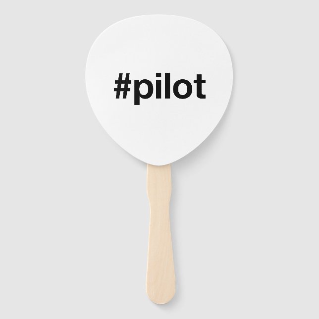 Pilot Hand Fan (Front)