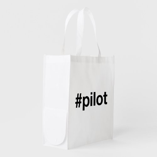 PILOT Hashtag Grocery Bag