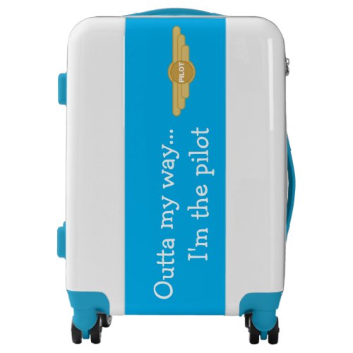 Pilot humor luggage