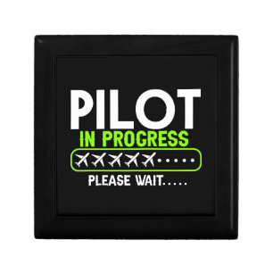 Pilot in Progress Loading Flight School Gift Box