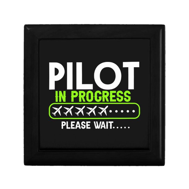 Pilot in Progress Loading Flight School Gift Box (Front)