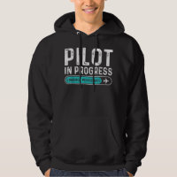 Pilot in Progress Please Wait Funny Aviation Pilot