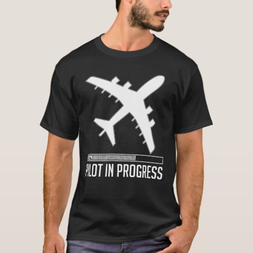 Pilot In Progress T_shirt