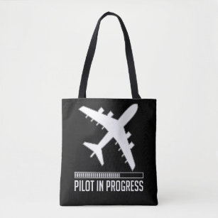 Pilot In Progress Tote Bag