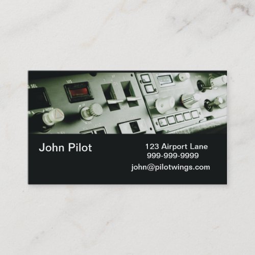 Pilot Instruments Business Cards