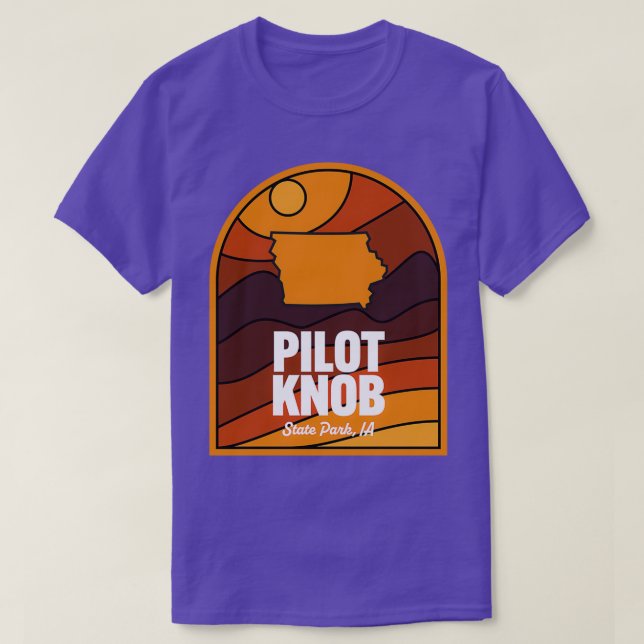 Pilot Knob State Park Iowa  T-Shirt (Design Front)