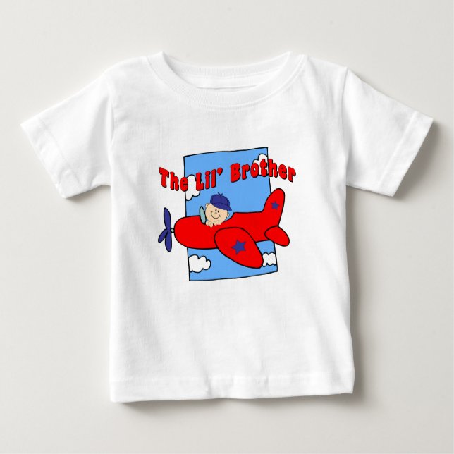 Pilot Little Brother Baby T-Shirt (Front)