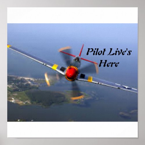 Pilot Lives Here poster