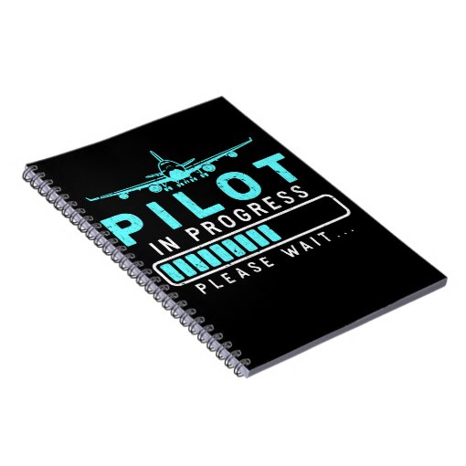Pilot Loading Airplane Future Pilot Aircraft Notebook Zazzle