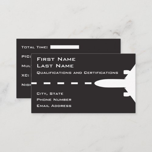 Pilot Micro Resume Business Card