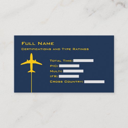 Pilot Micro Resume Business Card