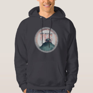 Pilot Mountain North Carolina State Park Hiker Hoodie