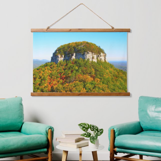 Pilot Mountain State Park in North Carolina Hanging Tapestry (Living Room)