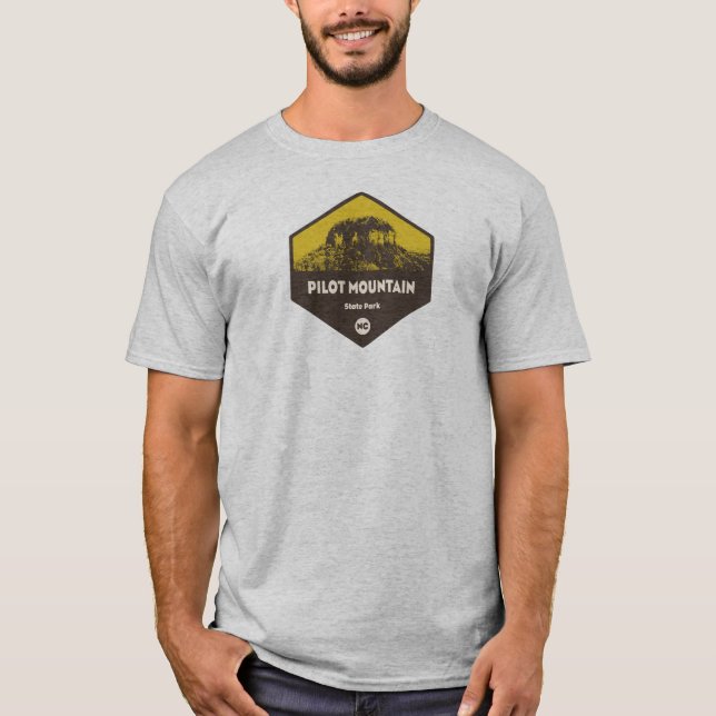 Pilot Mountain State Park North Carolina T-Shirt (Front)