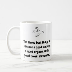 Pilot Mug - The Three Best Things Ceramic Mug 11oz