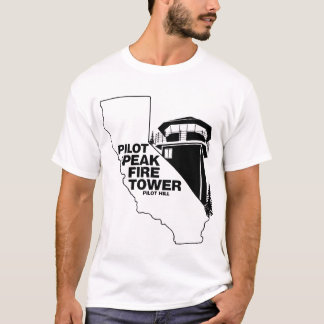 Pilot Peak Fire Tower Lookout T-Shirt
