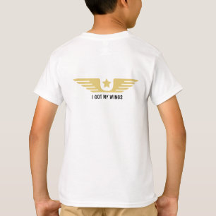 Pilot personalizable white aviation T-Shirt