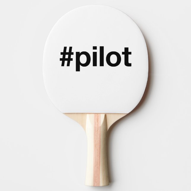 Pilot Ping Pong Paddle (Front)