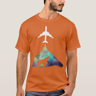 Pilot plane bomber artwork  T-Shirt