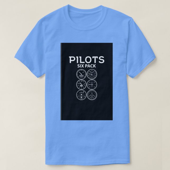 PILOT PLANE  T-Shirt (Design Front)