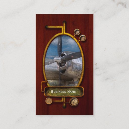 Customizable Pilot - Plane - The B-29 Superfortress Business Cards