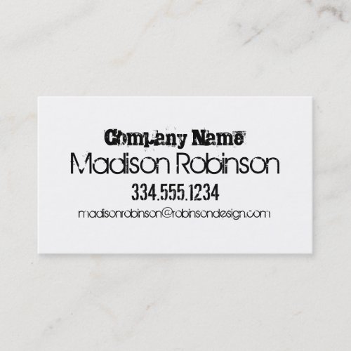 Pilot Scarlet Red Stripes Business Card