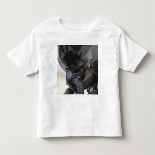 Pilot sits in his A_10 Thunderbolt II Toddler T_shirt