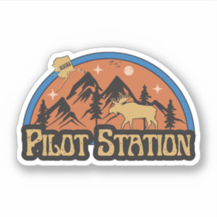 Pilot Station, Alaska Sticker