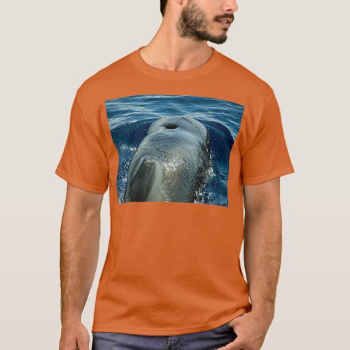 Pilot whale rider T_Shirt