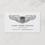 Pilot Wings Professional Aviator Business Card