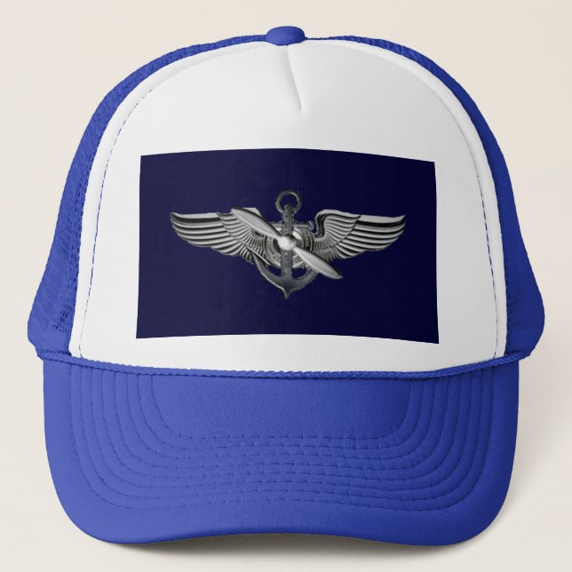 pilot wings trucker hat (Front)