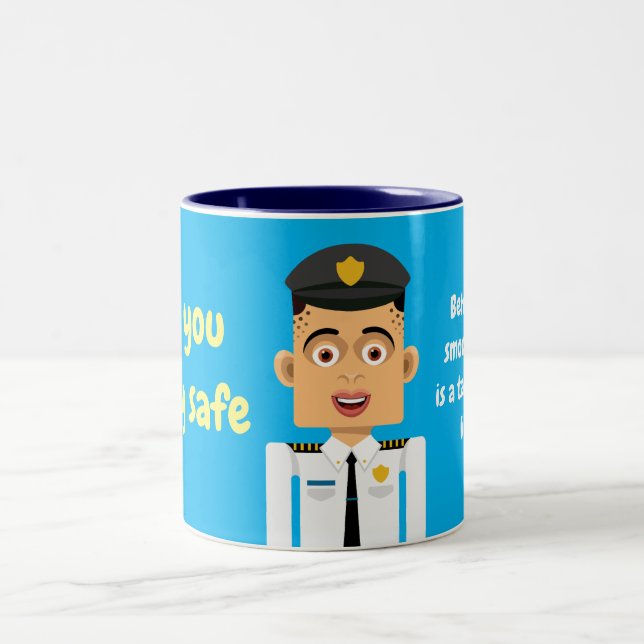 Piloto Two-Tone Coffee Mug (Center)