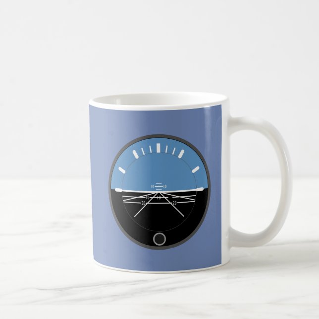 Pilots Attitude Indicator Mug (Right)